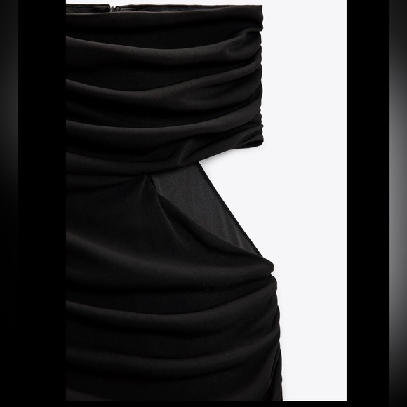 ZARA STRAPLESS DRESS - Picture 8 of 9